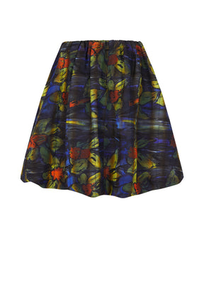 JNBY Cotton and Hemp Short A-line Skirt