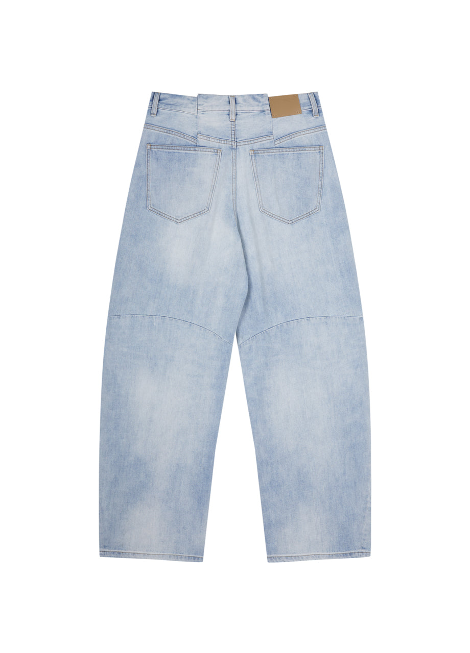 JNBY denim loose casual pants