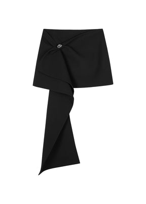 JNBY Fashion Short Black Waist Skirt