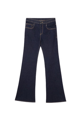 JNBY slim fit denim flared pants