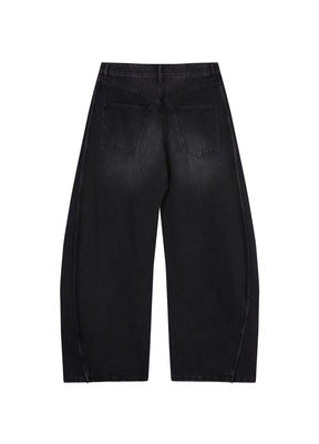 JNBY loose banana denim pants