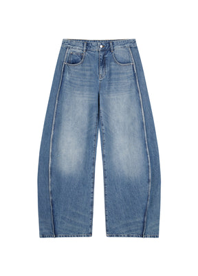 JNBY loose banana denim pants