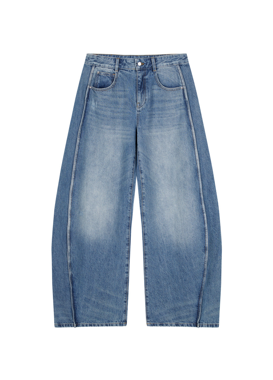 JNBY loose banana denim pants