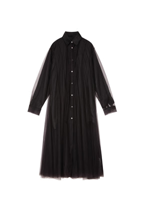 JNBY loose shirt collar dress