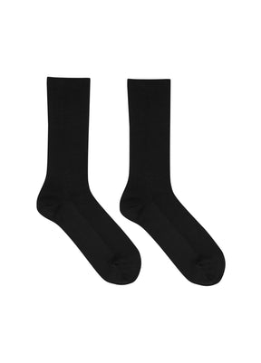 JNBY Simple Black High Socks