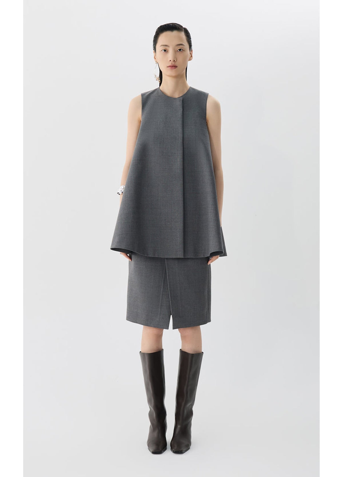 JNBY Mulberry Silk A-Type Dress