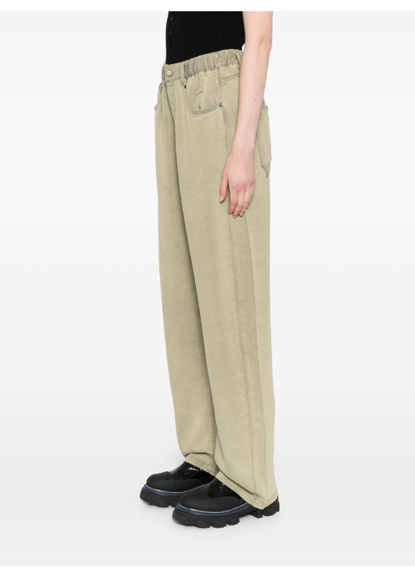 JNBY denim effect wide-leg trouser